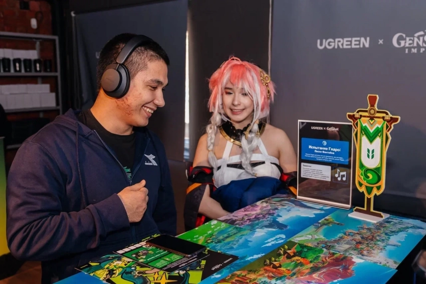 Энергияигры: как прошла презентация UGREEN x Genshin Impact вМоскве